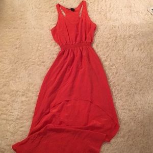 Jay Godfrey Decker Hi Lo Racerback Silk Dress